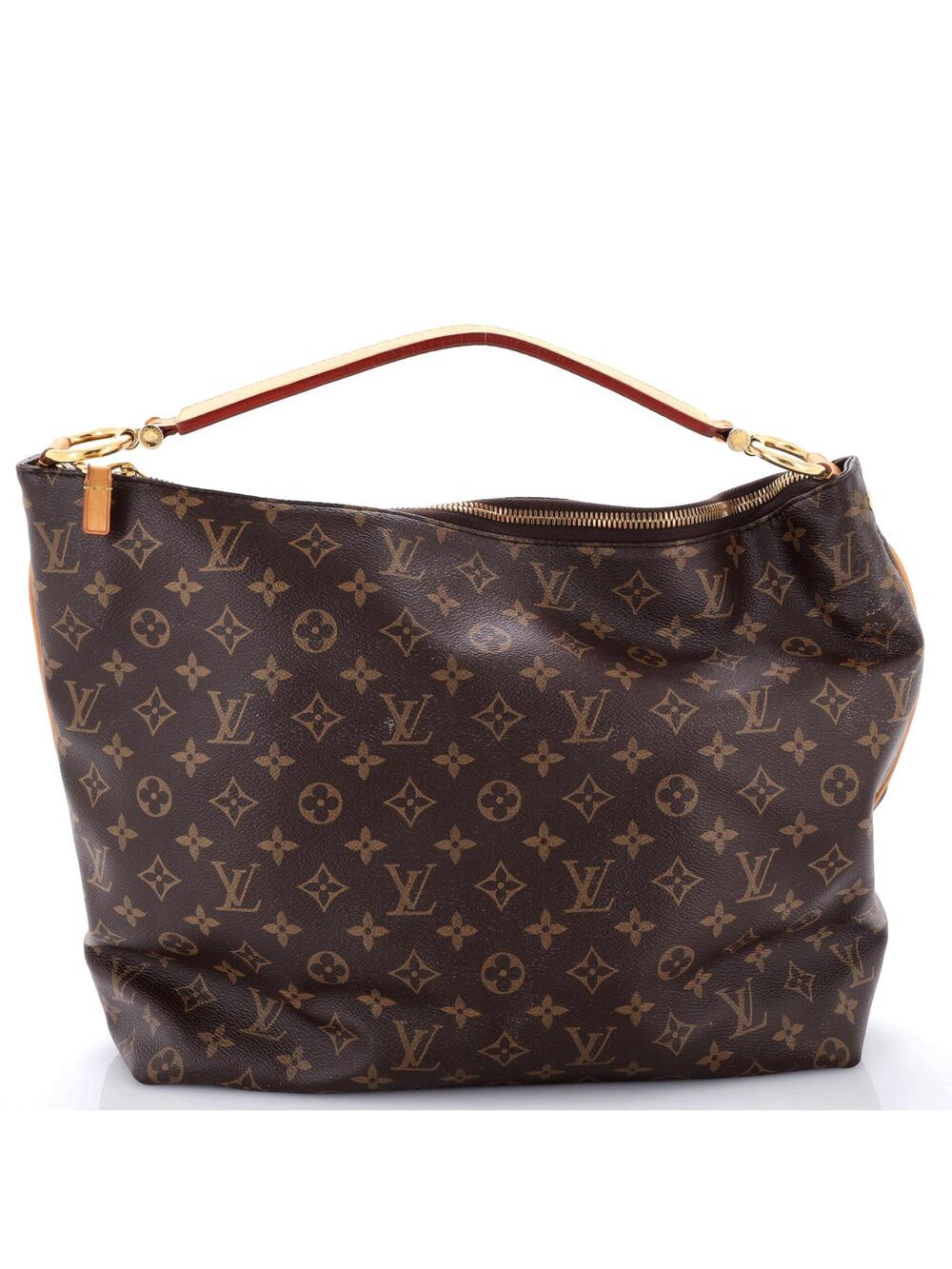 Louis Vuitton Sully Handbag Canvas Mm #291696L16B